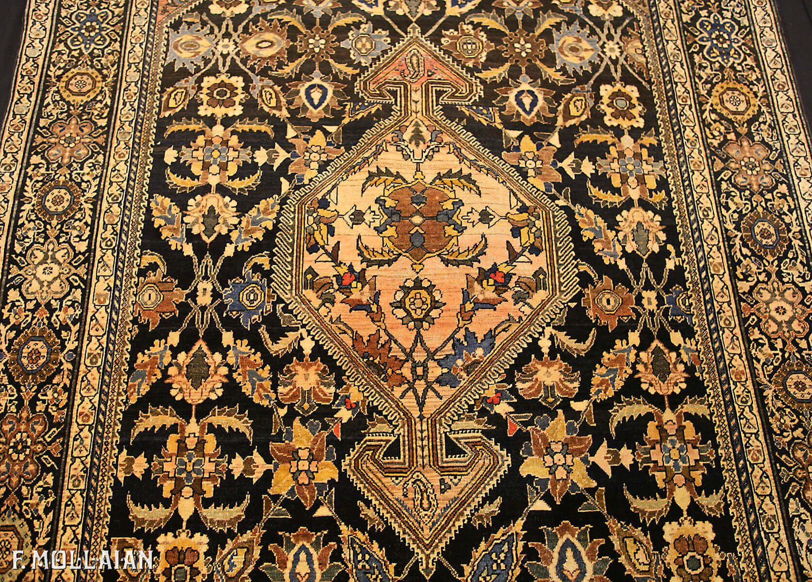 Antique Persian Saruk Farahan Rug n°:35465590